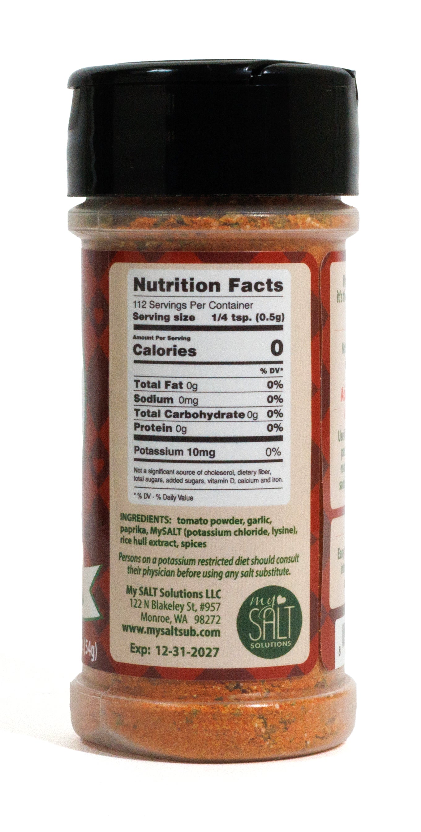 MySALT Pizza Seasoning, Sodium Free