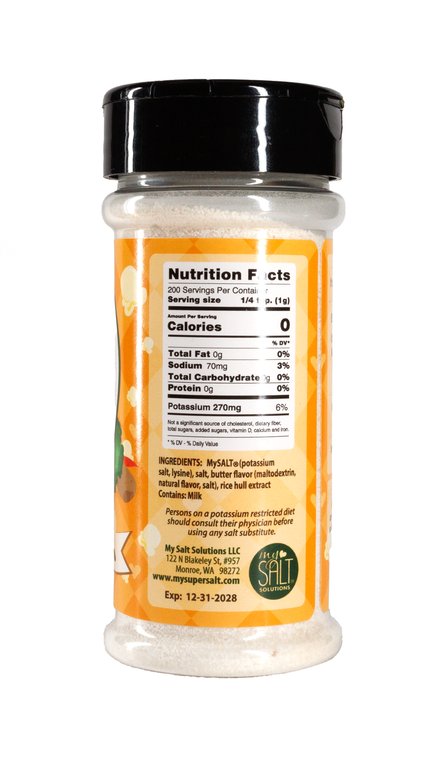 My SUPER SALT, Butter Flavored, Low Sodium