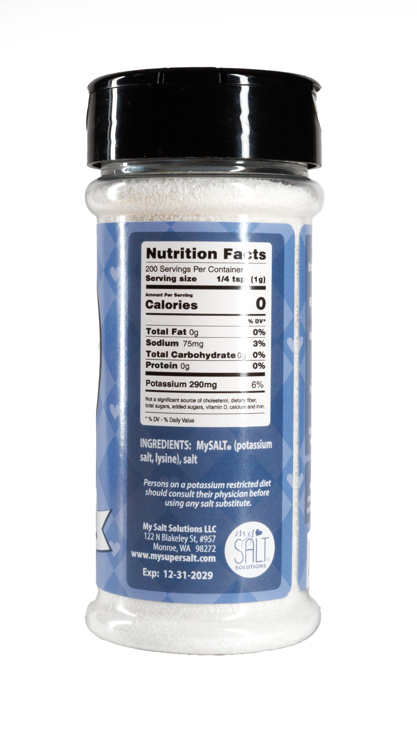 My SUPER SALT Substitute, Low Sodium