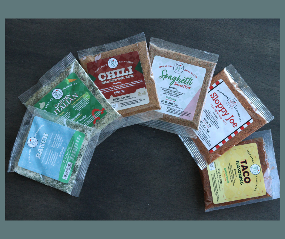 MySALT Seasoning Mixes, Sodium Free
