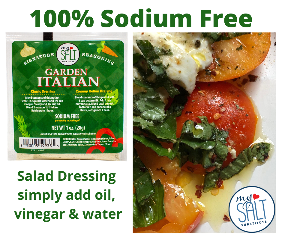 MySALT Garden Italian Salad Dressing Mix