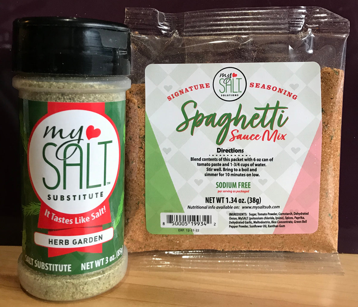 Spaghetti Sauce mix and Herb Garden – My Salt Substitute