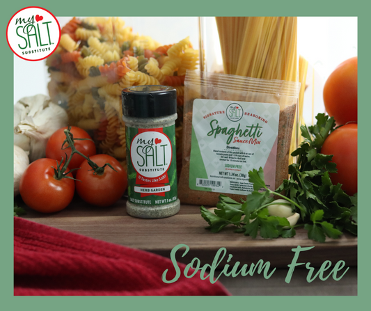 Sodium Free MySALT Spaghetti Sauce