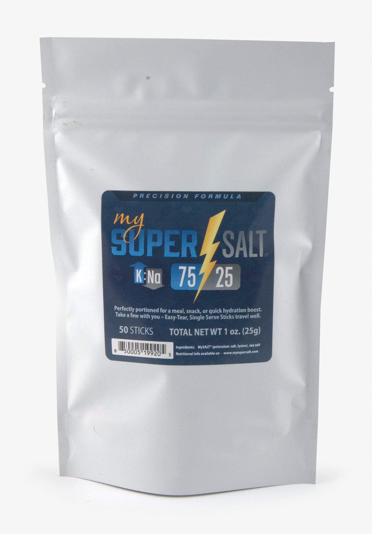 My SUPER SALT 75:25 Precision Formula - 50 Sticks