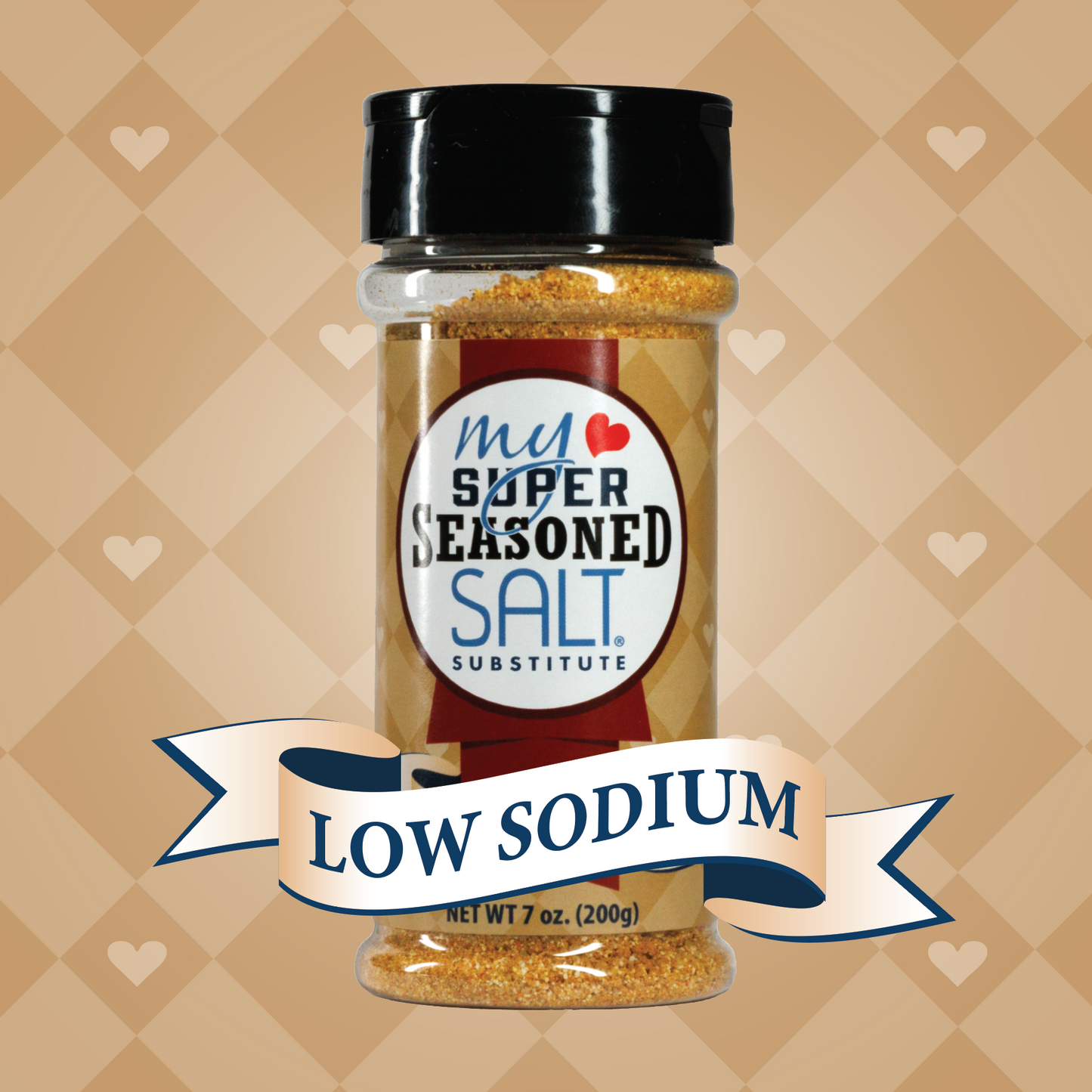 My SUPER Seasoned SALT, Low Sodium