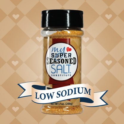 My SUPER Seasoned SALT, Low Sodium