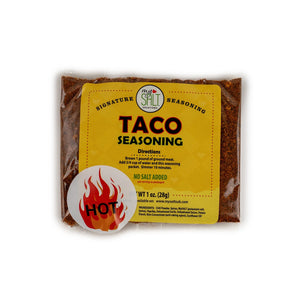 Taco Seasoning Hot, No Salt Added