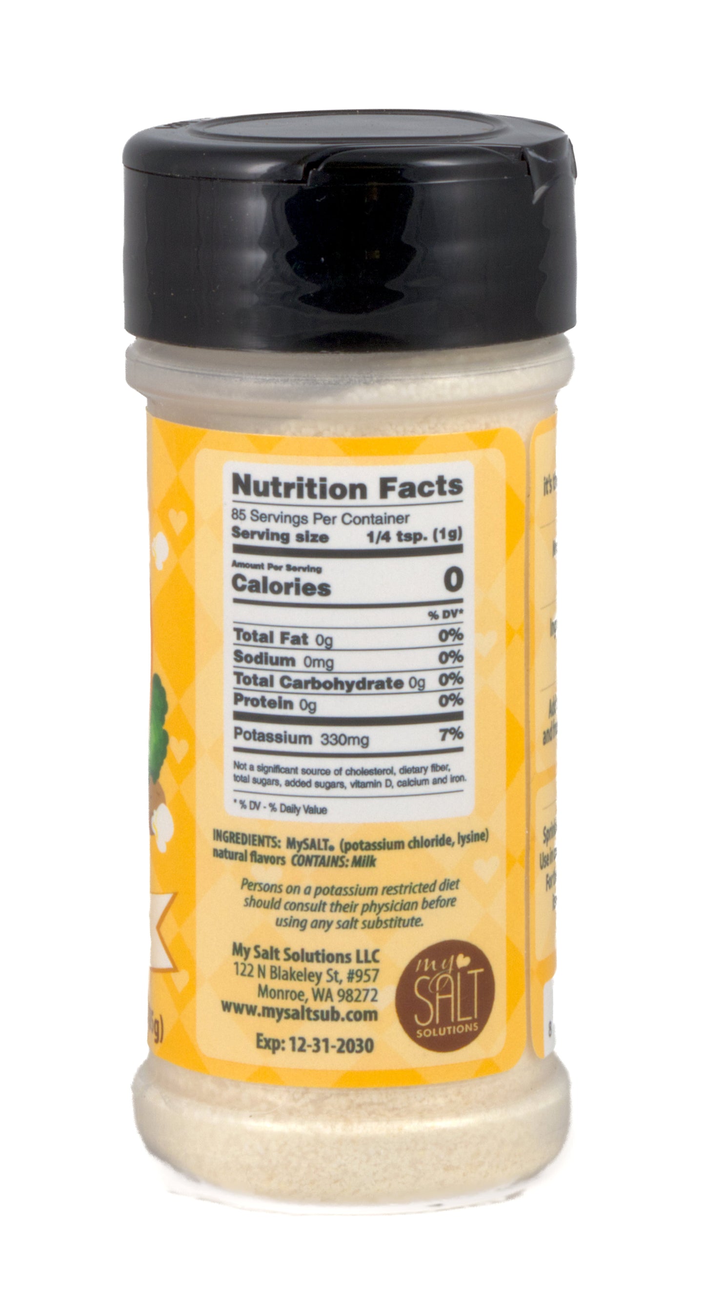 MySALT Butter Flavored Salt Substitute
