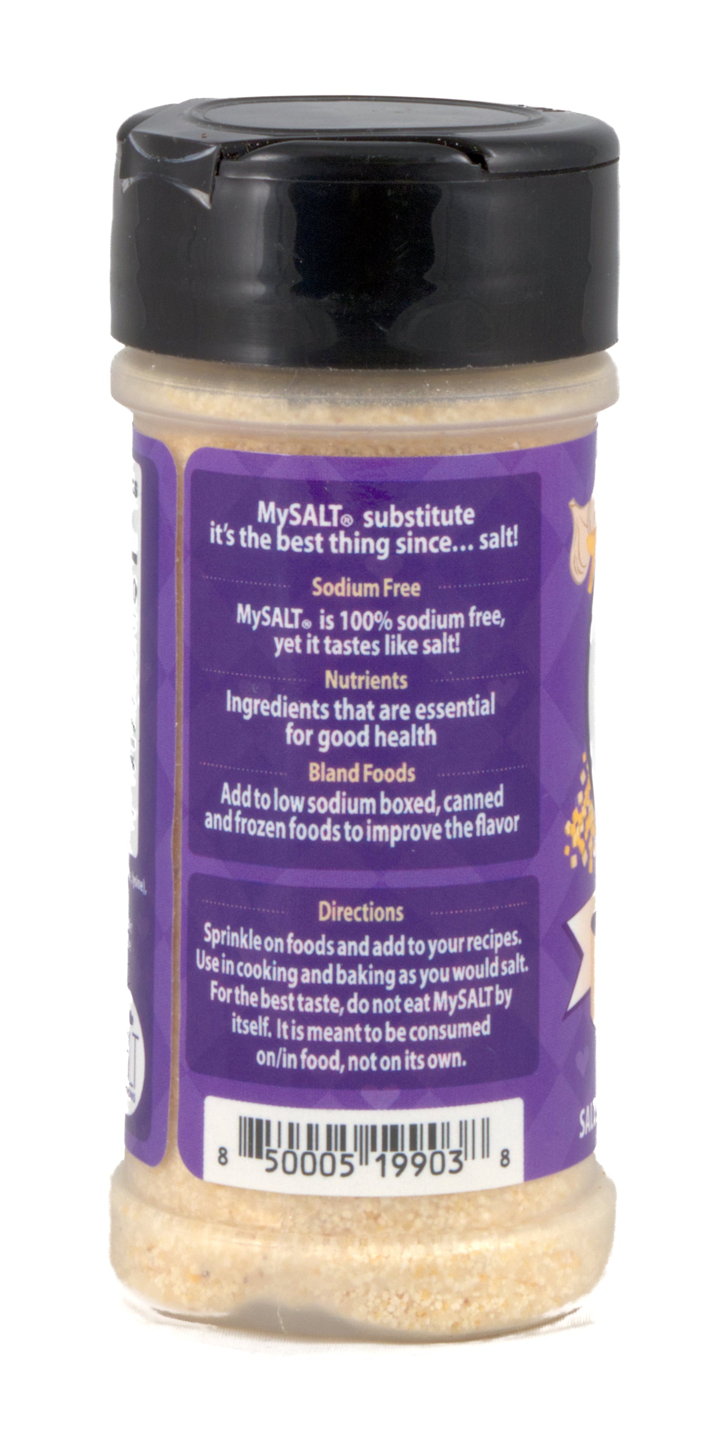 MySALT Garlic Flavored Salt Substitute