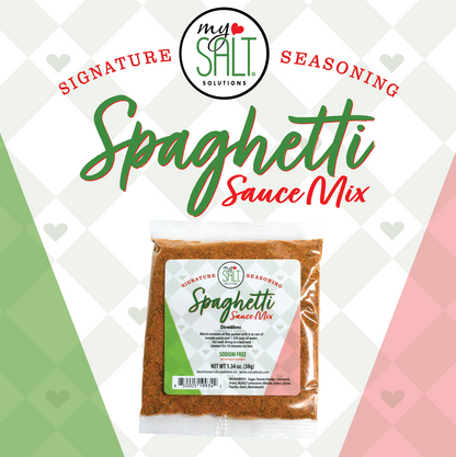 MySALT Spaghetti Sauce Mix Sodium Free