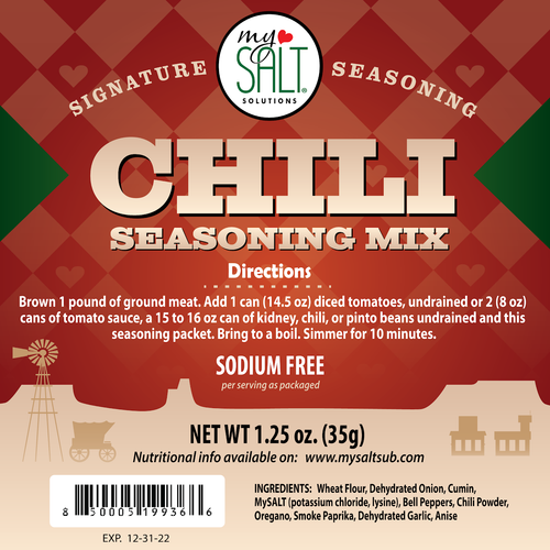 Chili Seasoning Salt Free