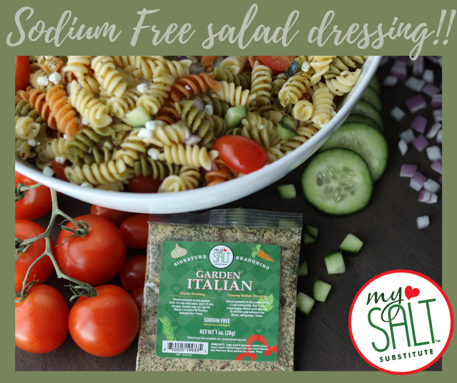 MySALT Garden Italian Salad Dressing Mix Sodium Free