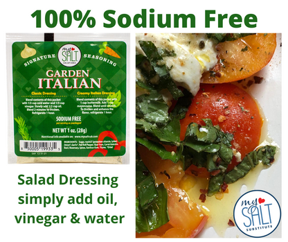 MySALT Garden Italian Salad Dressing Mix Sodium Free